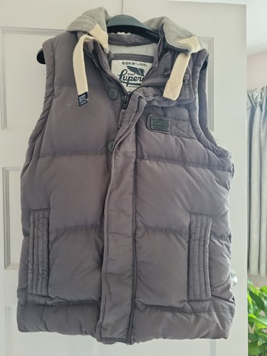 Superdry men hooded - men's, puffer