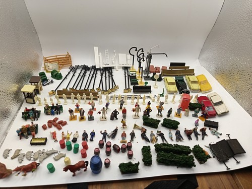 Hornby scenery and spares - and,
