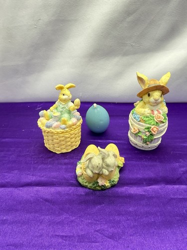 Miniature easter bunny - easter, trinket