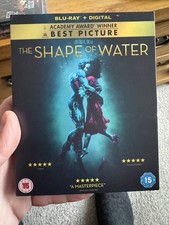 The Shape Of Water (2018) Blu Ray With Slipcover Slipcase Guillermo Del Toro