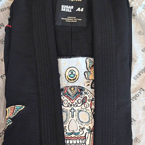 Progress sugar skull jiu jitsu - sugar, jiu-jitsu