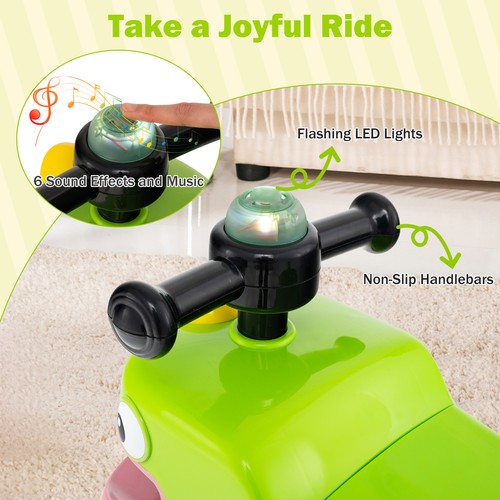 Kid ride toy sit stand - on,