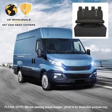 IVECO DAILY SEAT COVERS REAR (4 SEAT BENCH) TAILORED (2014-2022) 667