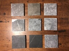 Black Marble / Limestone Samples x9