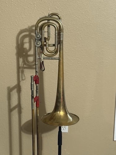 Unmarked german bass trombone - german,