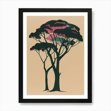 Ebony tree colourful - ebony,