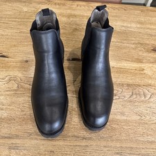 Will’s Vegan Store Luxe Deep Tread Chelsea Boots Men’s Uk Size 12 EU 47