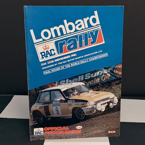 1982 lombard rac rally york - rally,