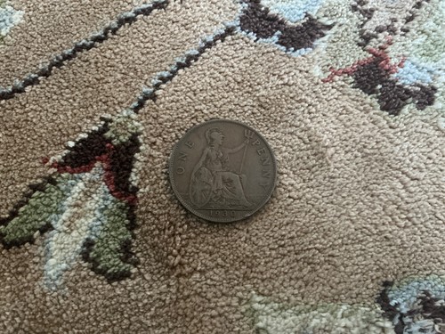 Great britain one penny 1930 - great,