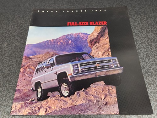 1985 chevrolet blazer chevy - 1985,