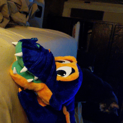 Large soft dragon - dragon, plush