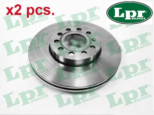 Pcs front brake disc set - x2,