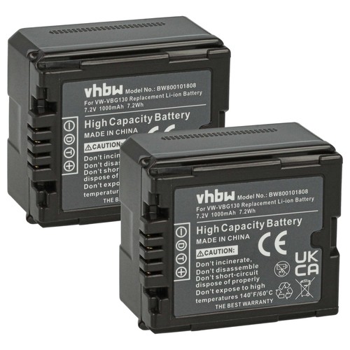 Battery for panasonic - 2x,