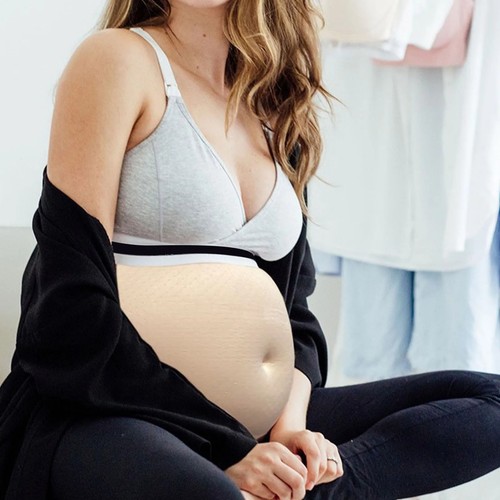 Lifelike fake pregnancy belly - fake,