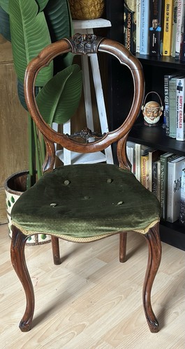 Antique victorian balloon back - victorian, balloon-back