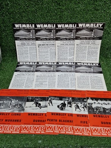 Vintage wembley lions - wembley, ice