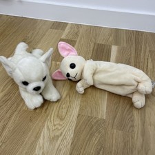 Chihuahua Puppy Dog 20 cm long Soft Toy Plush + chihuahua Pencil case bundle 