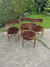 Set If 4 Round Gplan Dining