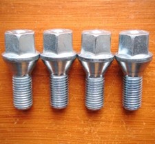 Vauxhall Wheel Nuts x 4, Hex Taper Seat, 22mm, Astra/Corsa/Vectra/Cavalier/Omega