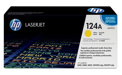 Genuine q6002a 124a yellow - 124a,