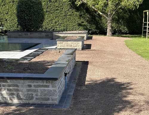 Garden walling tumbled - tumbled, 2