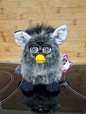 Furby Vintage Original Black And White Mink 1998 Movement And Sound