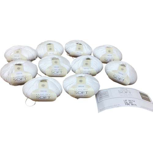 Sirdar luxury soft cotton 4ply - cotton,