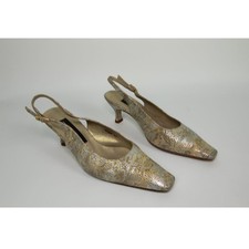 Womens Vintage Lisa Kay Leather Shoes Size 36 EU 3 UK 6cm Heels Article