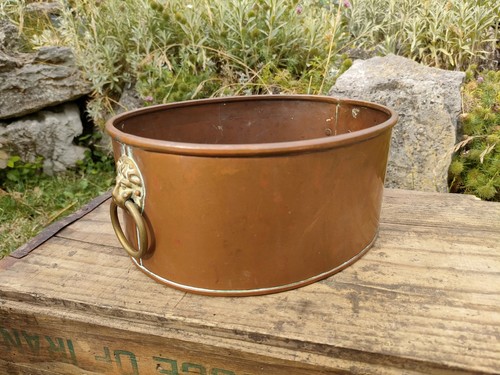 Antique style oval copper - antique,