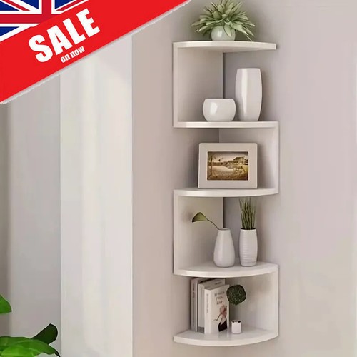 Layers corner bookshelf wall - 5,
