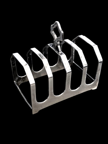 1934 sterling silver - silver, toast