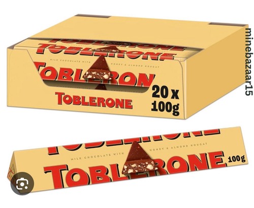 Toblerone milk chocolate bar - toblerone,
