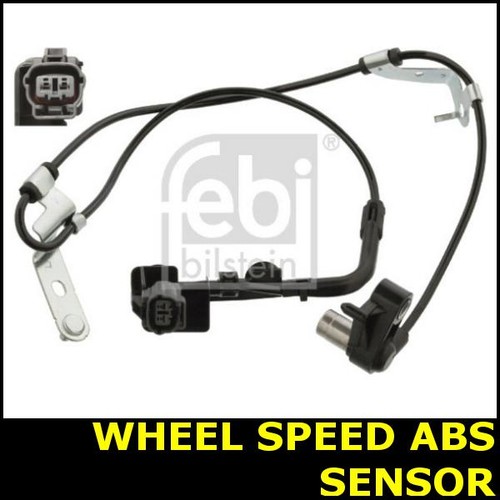 Wheel speed abs - abs, front