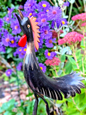 HTF RARE Vtg MCM Rooster