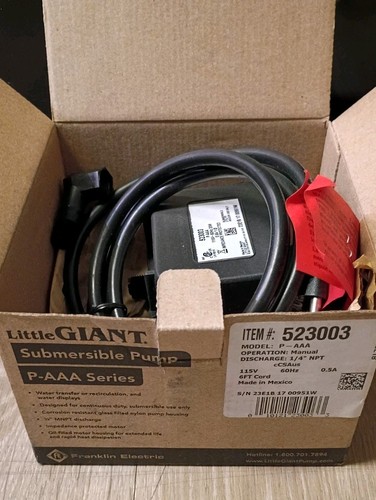 Franklin electric little - electric,