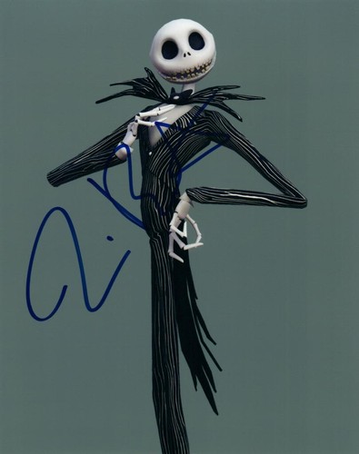 Tim burton 8x10 autographed - tim,