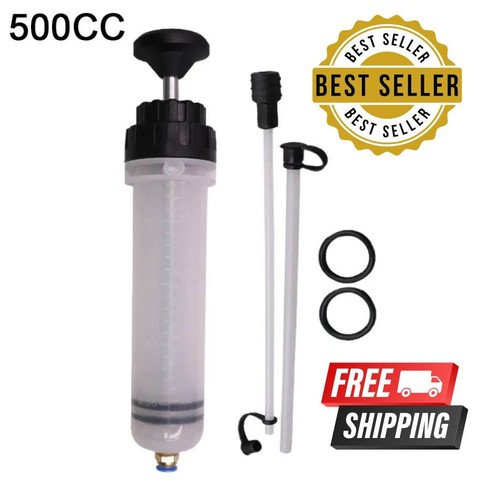500cc car oil fluid extractor - car,