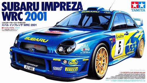 Scale tamiya subaru - 1:24,