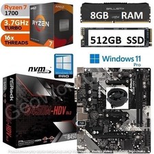 AMD Ryzen 7 1700 + 8GB RAM +