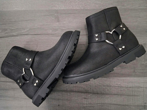 Girls black ankle - ankle, chelsea