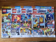 4 Lego Magazines  3 Avengers  1 Dreamzzz NO figures Are With The Magazines