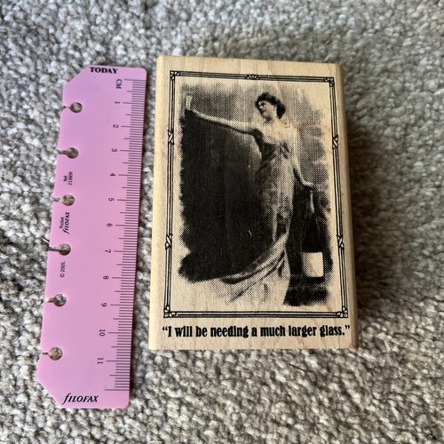 Inkadinkado rubber wooden