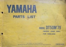YAMAHA DT50M 1979 MODEL -