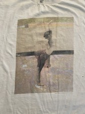 Vntg 90s White Robert Heindel Obsession Of Dance Company Dancer Tee SZ M/L