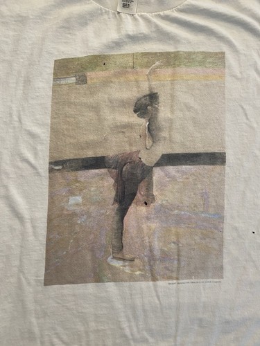 Vntg 90s white robert heindel - white,