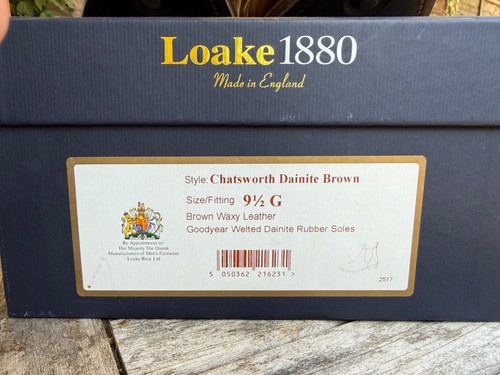 Loake chatsworth 1880 dainite - loake,