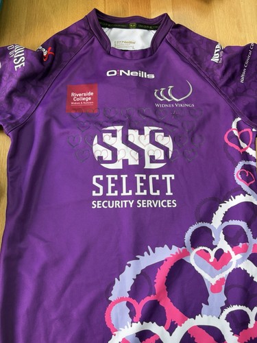 Widnes vikings charity shirt - vikings,