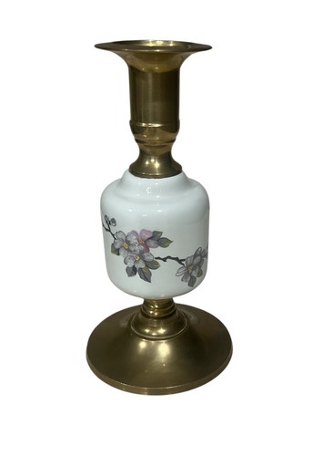 Vintage porcelain brass - vintage,
