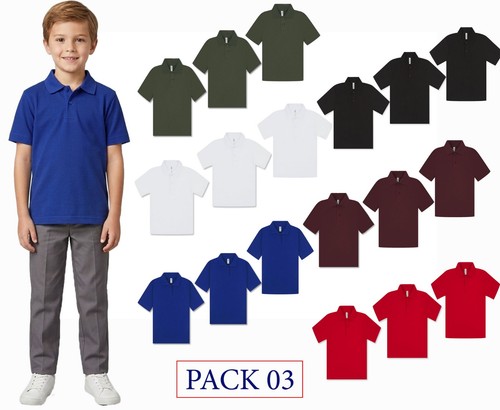 Pack boys girls plain - 3,