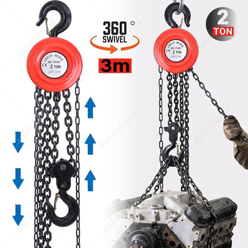 Ton chain hoist block - 2, 3m